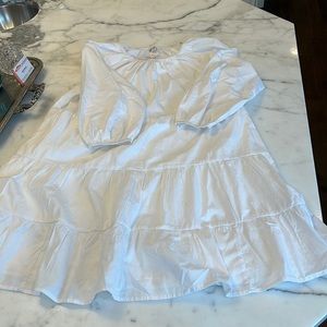JCrew white dress